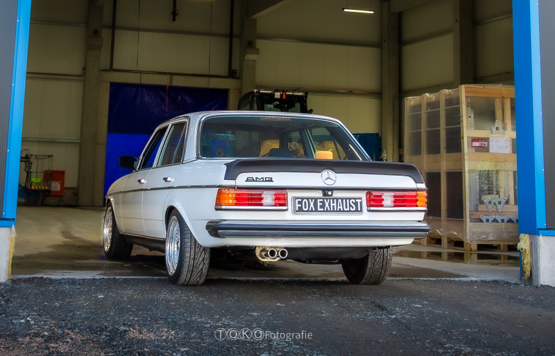 Mercedes E-Klasse - Fox Performance Auspuff Anlage