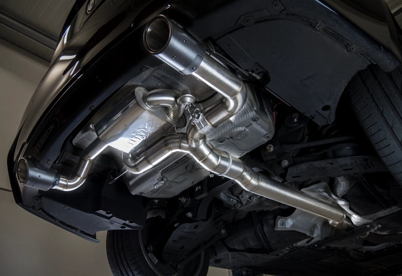 BMW 340ix - EGO-X Duplex Performance Auspuff Anlage ab OPF ø 89mm