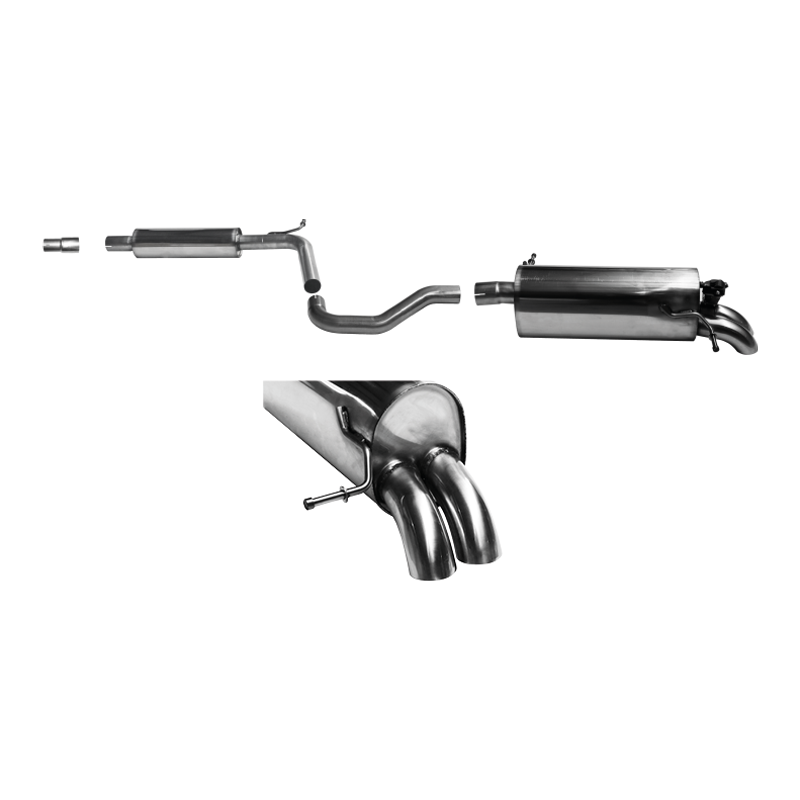 Seat Ibiza - Bastuck Performance Auspuff Anlage - Bild 1