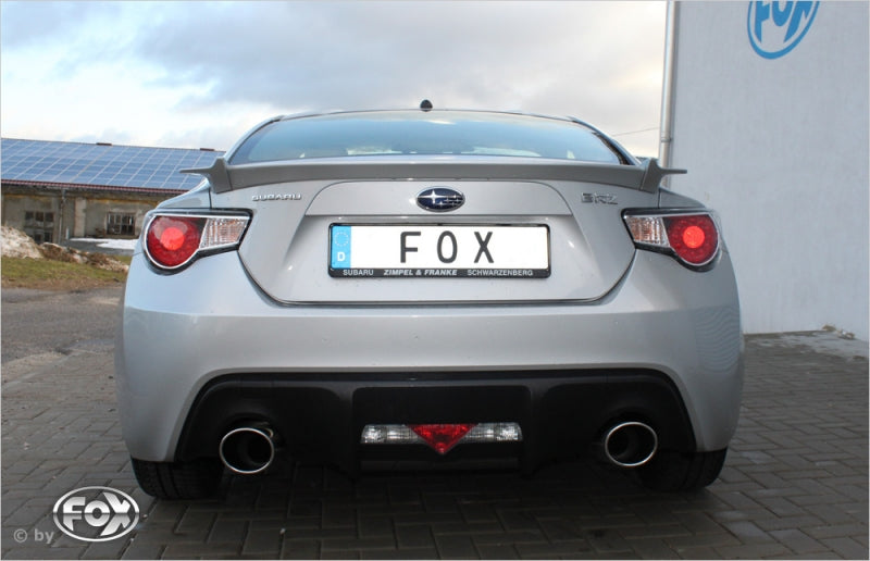 Subaru Brz - Fox Duplex Performance Auspuff