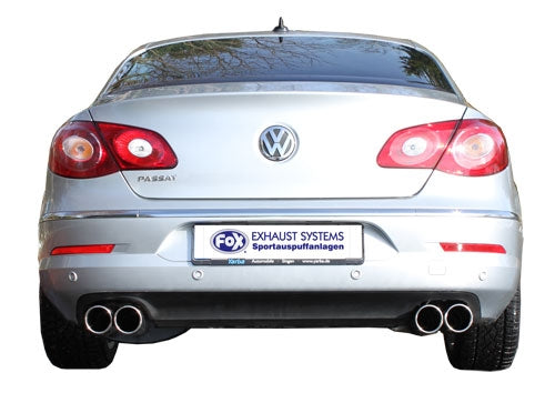 VW Passat Cc - Fox Duplex Performance Auspuff