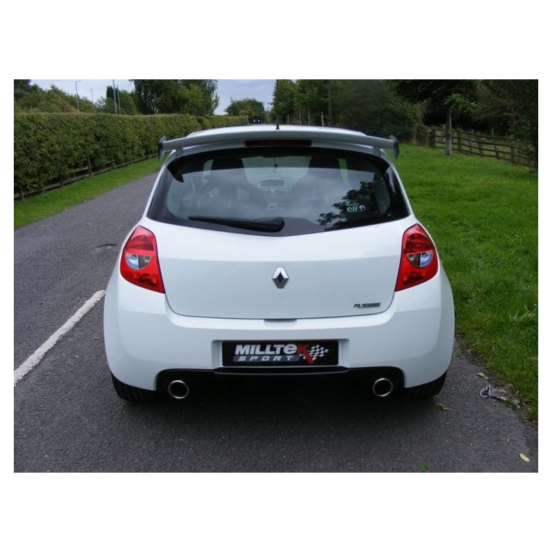 Renault Clio 3 RS Facelift - Milltek Duplex Performance Auspuff Anlage