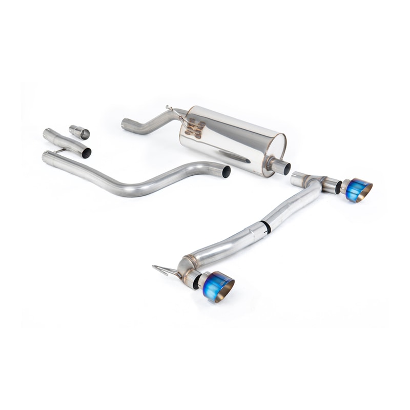 Ford Fiesta ST-Line - Milltek Duplex Sport Auspuffanlage ab OPF & Maxton Design Diffusor