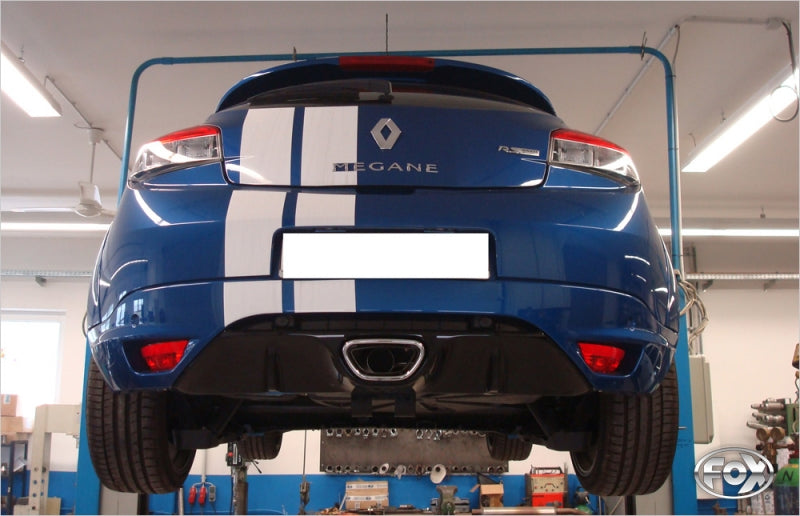 Renault Megane 3 RS - Fox Performance Auspuff