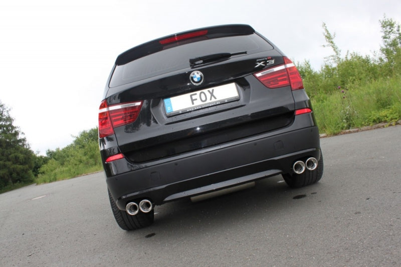 BMW X3 - Fox Duplex Performance Auspuff