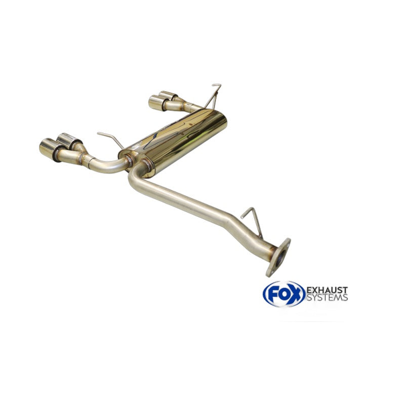 Honda Prelude - Fox Duplex Performance Auspuff Quer