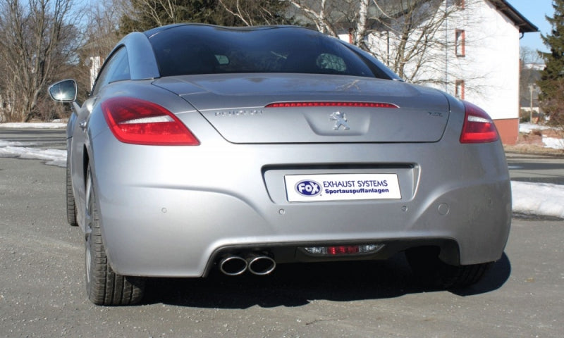 Peugeot Rcz - Fox Performance Auspuff