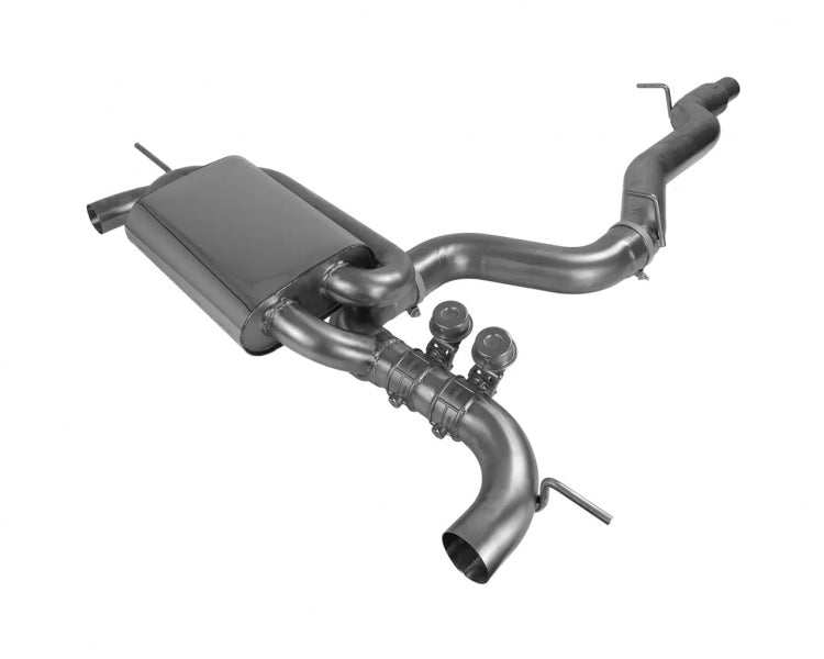 VW Golf 7.5 R - EGO-X ø 89mm Duplex Performance Auspuff Anlage ab OPF