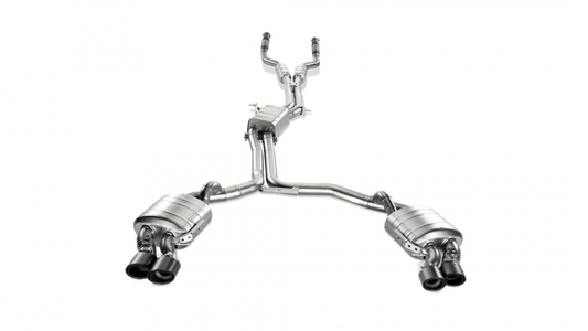 AUDI S7 - AKRAPOVIC DUPLEX SPORTAUSPUFF ANLAGE