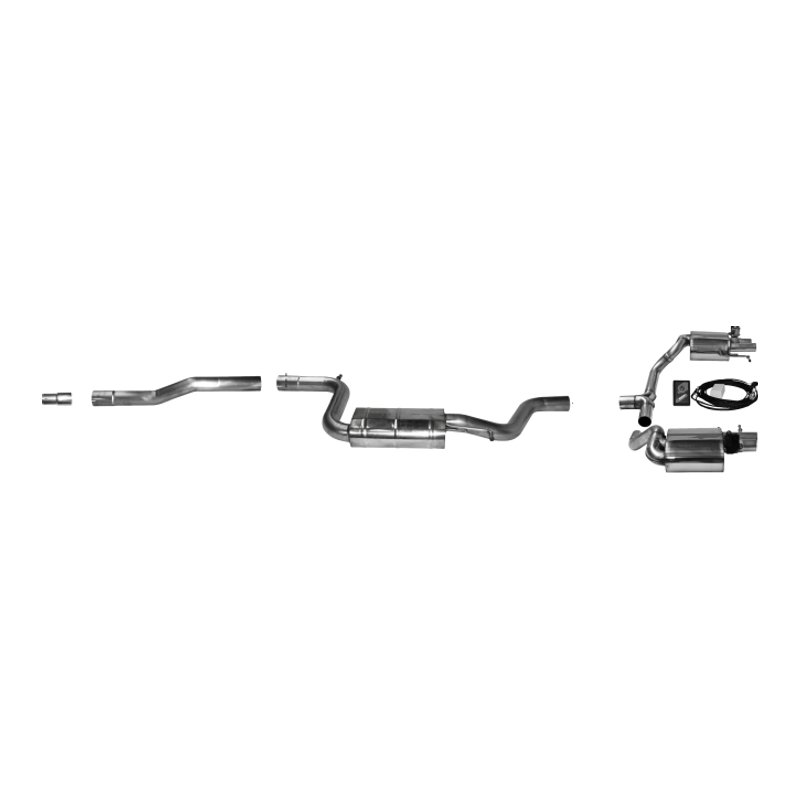 VW Arteon - Bastuck Duplex Performance Auspuff Anlage ab Katalysator (Gps) - Bild 1