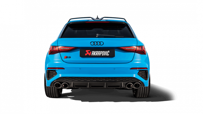 AUDI S3 SPORTBACK - AKRAPOVIC DUPLEX SPORTAUSPUFF ANLAGE