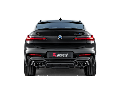 BMW X4 M - AKRAPOVIC DUPLEX SPORTAUSPUFF ANLAGE S-BM/T/29H