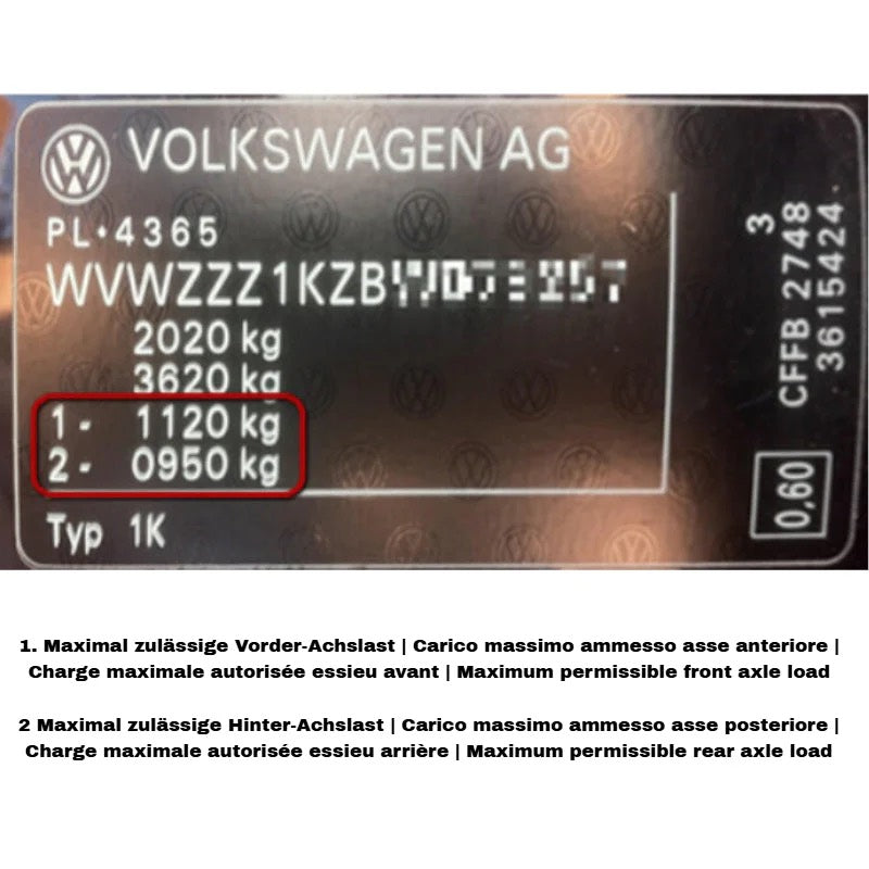 VW Golf 5 Variant - KW Gewindefahrwerk V3 (35-65|35-65)