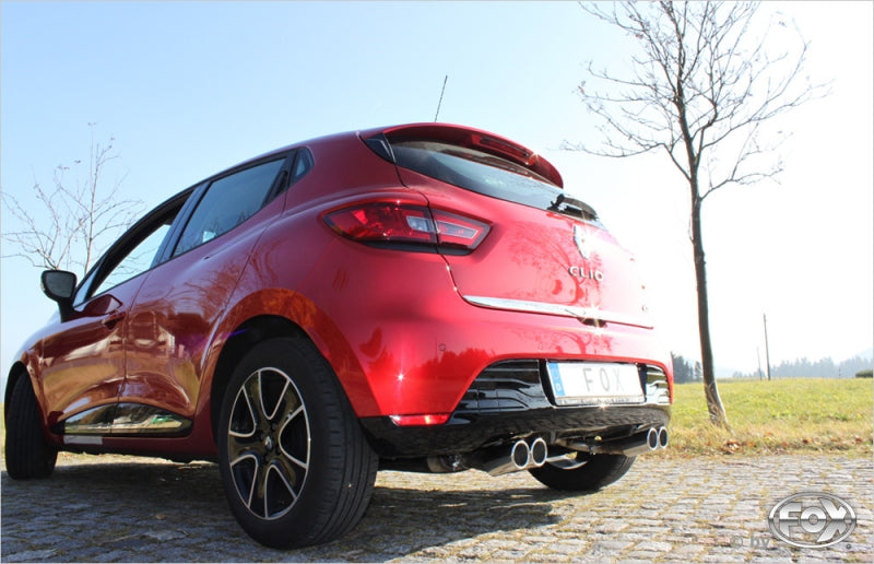 Renault Clio 4 - Fox Duplex Performance Auspuff