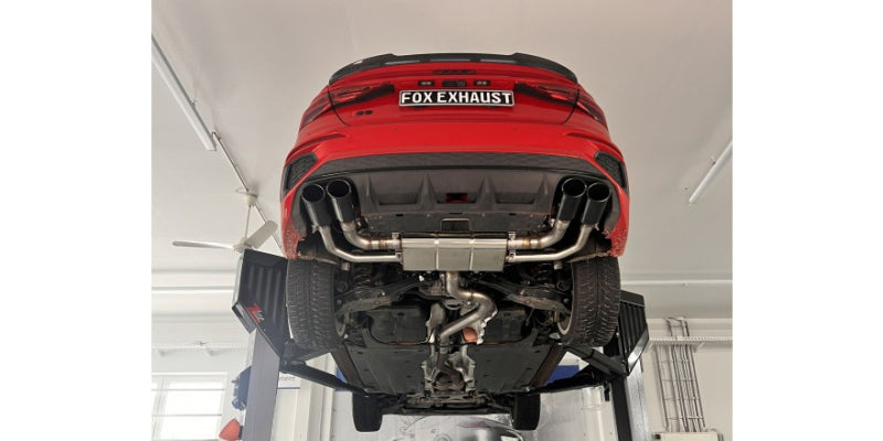 Audi S3 Limousine - Fox Duplex Performance Auspuff Anlage ab OPF Ø 76mm
