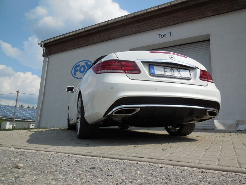 Mercedes E-Klasse Cabrio Facelift - Fox Duplex Performance Auspuff
