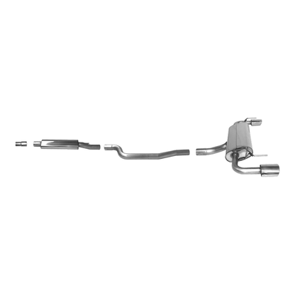Opel Astra K Fliessheck - Bastuck Duplex Performance Auspuff Anlage ab Kat - Bild 1
