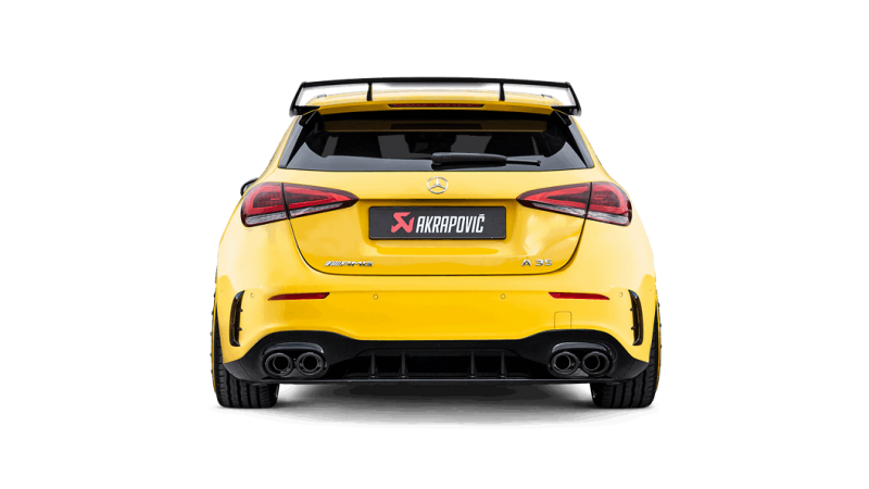 MERCEDES A-KLASSE A35 AMG - AKRAPOVIC DUPLEX SPORTAUSPUFF ANLAGE