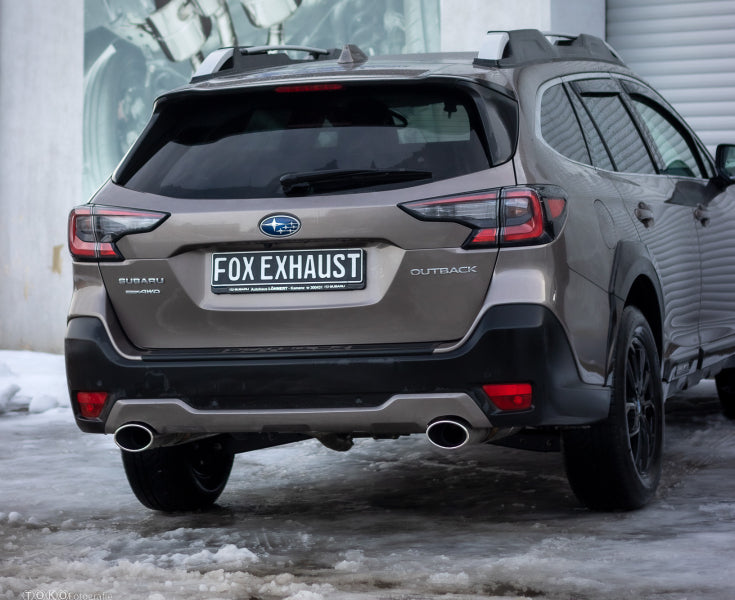 Subaru Outback Kombi - Fox Duplex Performance Auspuff Anlage