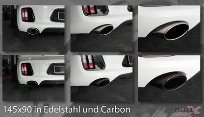 Kia Cee'd GT - Bull-X Duplex Performance Auspuff Anlage ab Kat Ø 76mm