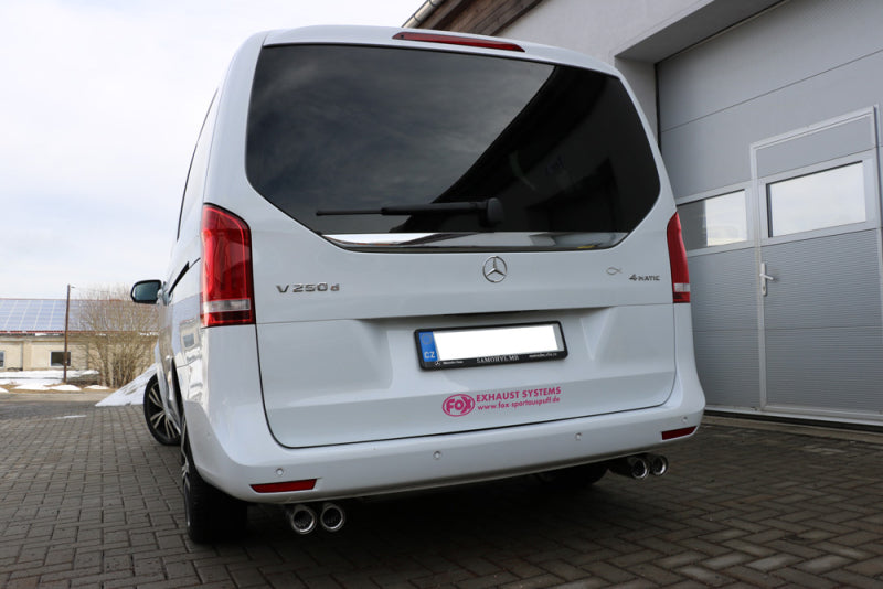 Mercedes V-Klasse - Fox Duplex Performance Auspuff