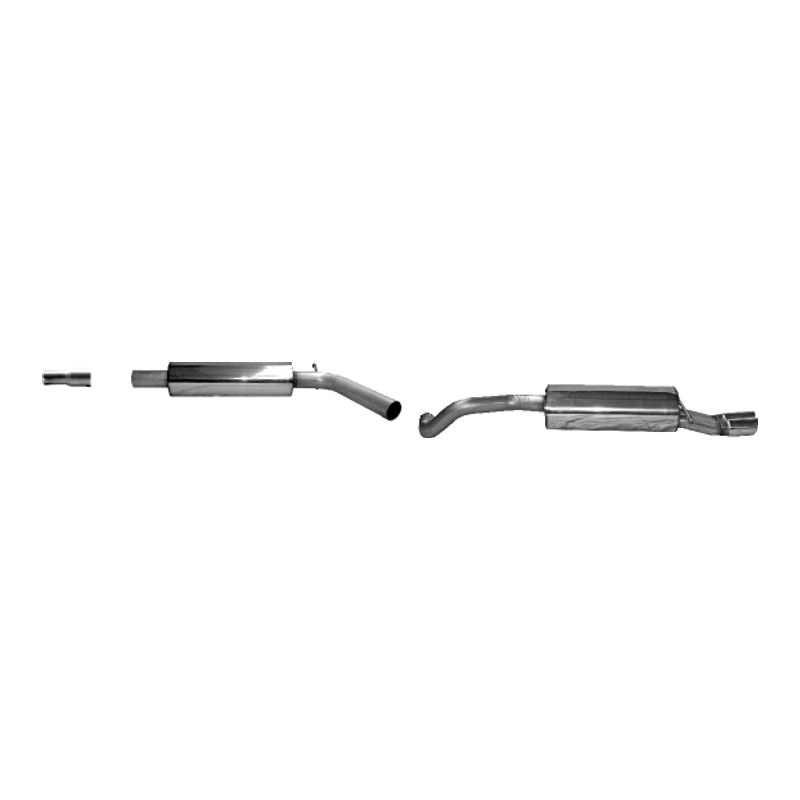 VW Polo - Bastuck Performance Auspuff Anlage ab Katalysator