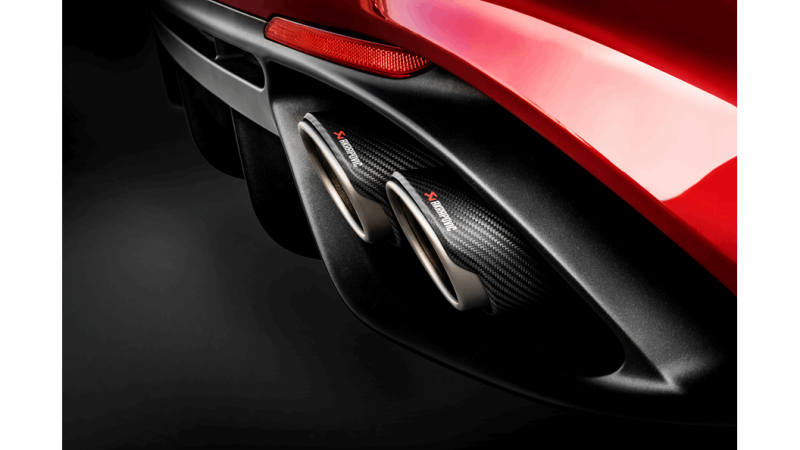 ALFA ROMEO GIULIA QUADRIFOGLIO - AKRAPOVIC DUPLEX SPORTAUSPUFF ANLAGE