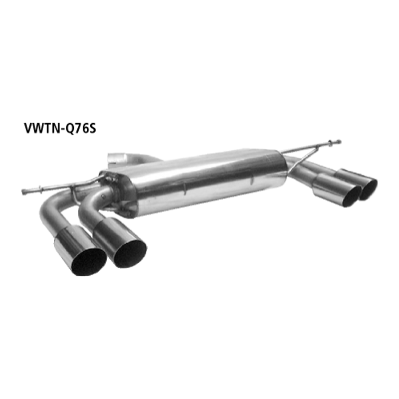 VW Touran - Bastuck Duplex Performance Auspuff