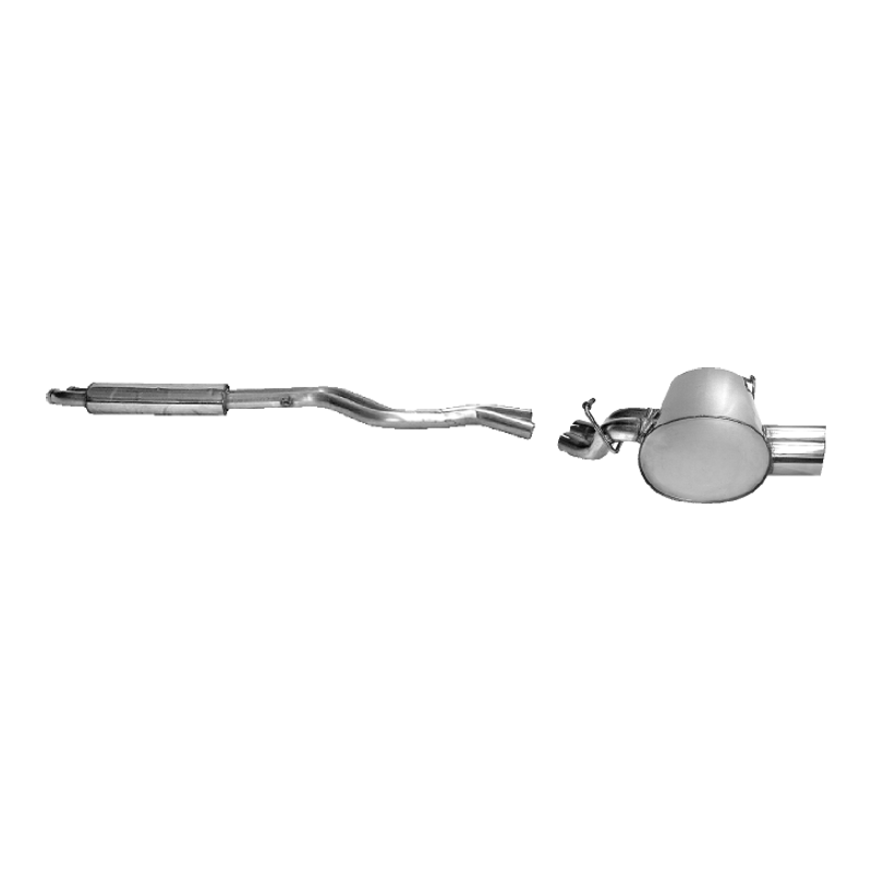 BMW Z4 E85 Lci - Bastuck Performance Auspuff Anlage ab Katalysator - Bild 1