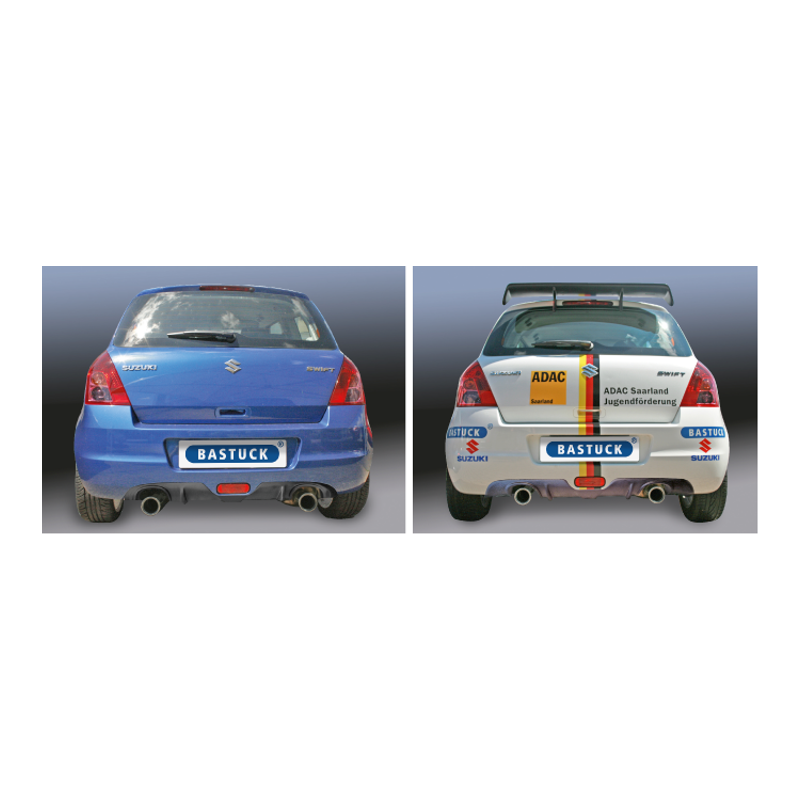 Suzuki Swift (Mz/Ez) - Bastuck Duplex Performance Auspuff Anlage ab Kat - Bild 4