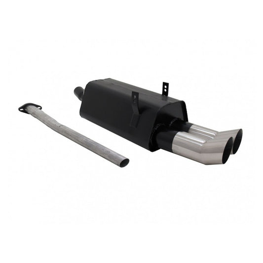 BMW E36 323i COUPE - NOVUS SPORT AUSPUFF 2 x Ø 90MM DTM