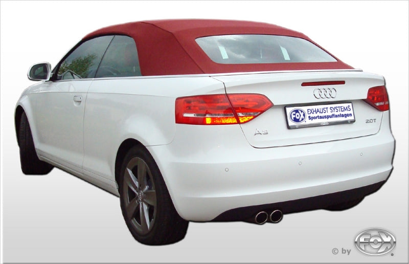 Audi A3 Cabrio - Fox Performance Auspuff