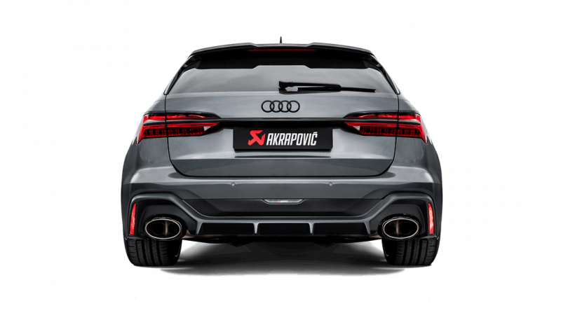 AUDI RS6 AVANT PERFORMANCE - AKRAPOVIC DUPLEX SPORTAUSPUFF ANLAGE
