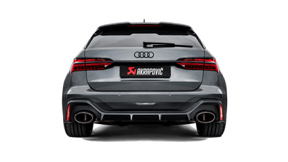 AUDI RS6 AVANT - AKRAPOVIC DUPLEX SPORTAUSPUFF ANLAGE