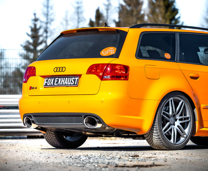 Audi Rs4 - Fox Ø 70mm Duplex Performance Auspuff Anlage