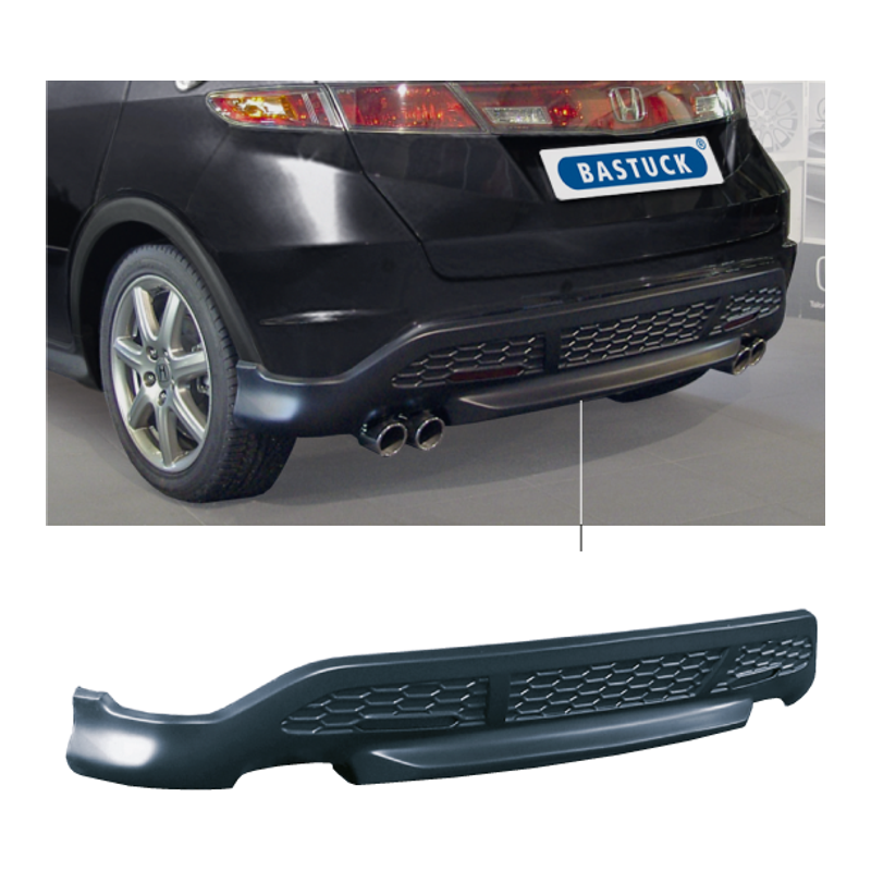 Honda Civic - Bastuck Duplex Performance Auspuff Anlage ab Kat. - Bild 3