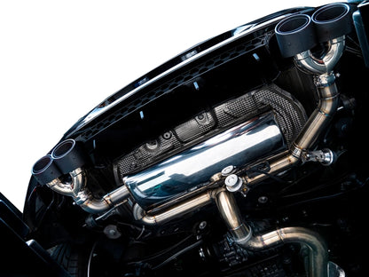 VW Golf 7.5 R - EGO-X ø 76mm Duplex Performance Auspuff Anlage