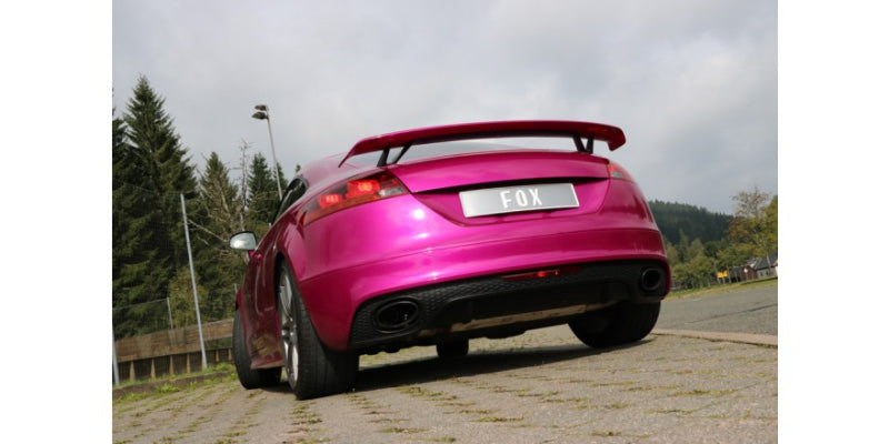 Audi TTRS - Fox Ø 70mm Duplex Performance Auspuff Anlage ab Kat