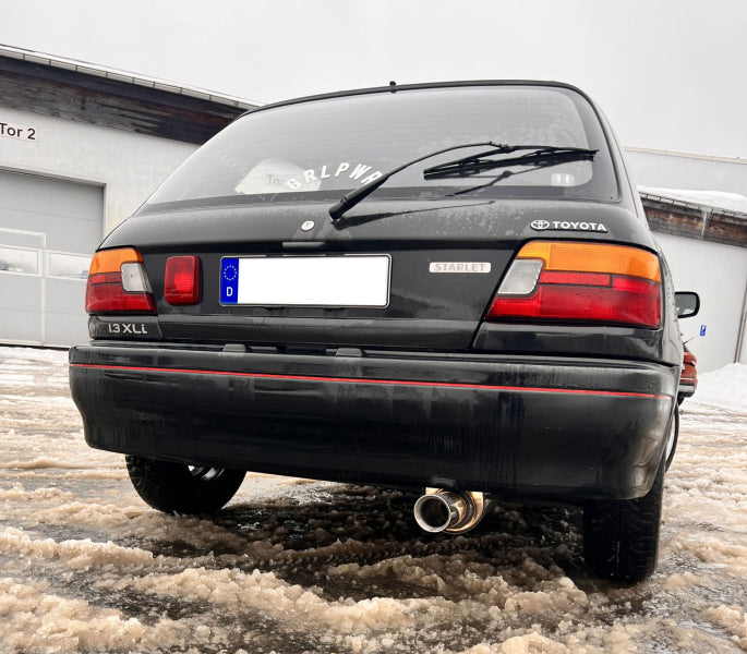 Toyota Starlet P8 - Fox Performance Auspuff