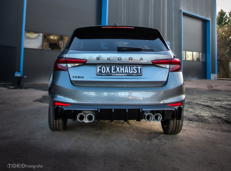 Skoda Fabia - Fox Duplex Performance Auspuff