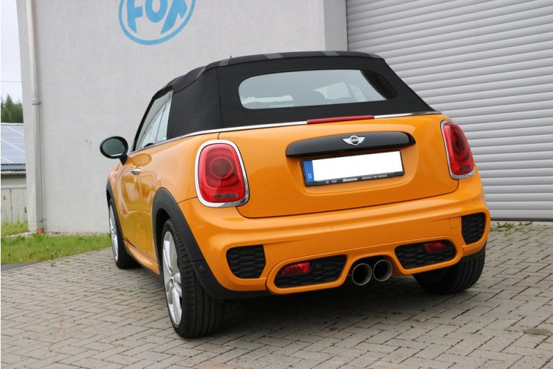 Mini Cooper S - Fox Performance Auspuff