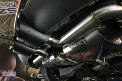 VW Golf 5 - Bull-X Performance Auspuff Anlage ab Kat R32 Optik