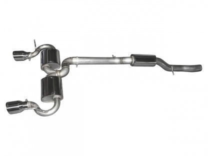 Audi Tt Quattro - Bull-X Ø 76mm Duplex Performance Auspuff Anlage