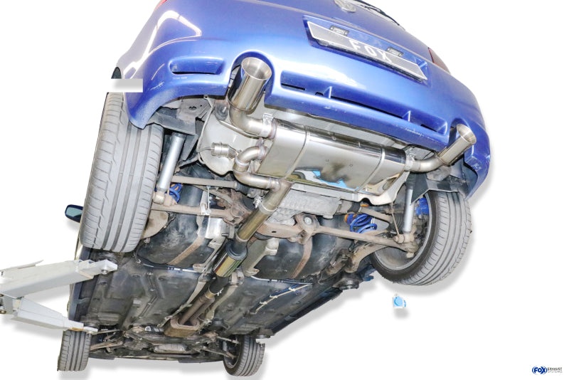 Fox VW Golf 4 R32 - Duplex Performance Auspuff Anlage ab Kat