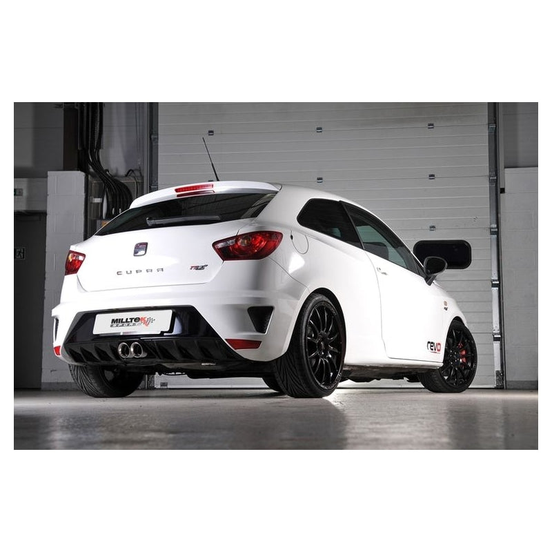 Seat Ibiza Cupra - Milltek Ø 63.5mm Auspuffanlage Mittig