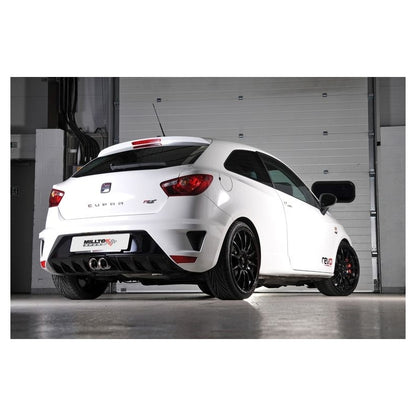 Seat Ibiza Cupra - Milltek Ø 63.5mm Auspuffanlage Mittig