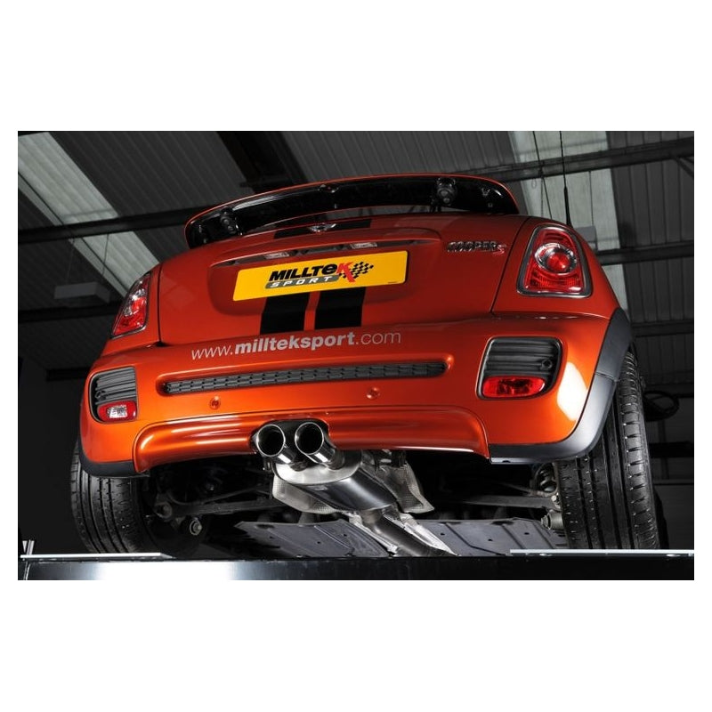 MINI Cooper S Coupe - Milltek Sport Auspuffanlage ab Kat Ø 63.5