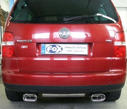 VW Touran - Fox Duplex Performance Auspuff