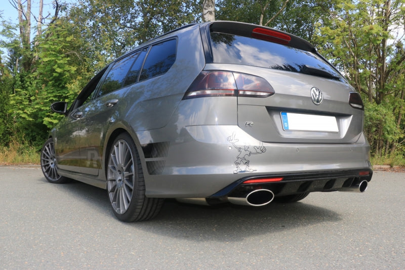 VW Golf 7 R Variant - Fox Duplex Performance Auspuff Anlage ab Kat