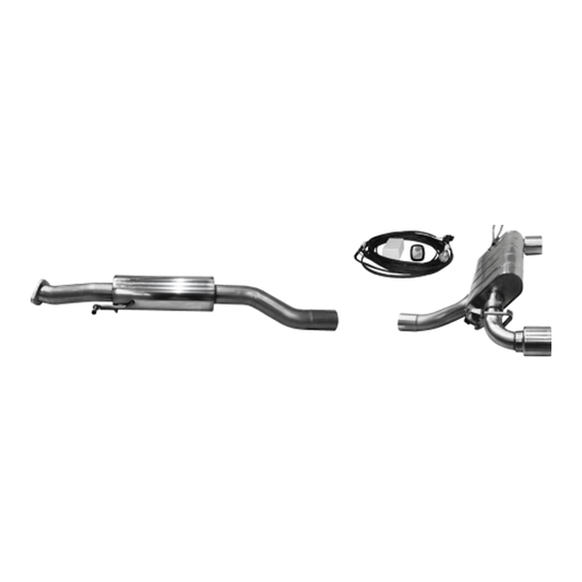 Toyota Yaris Gr - Bastuck Duplex Performance Auspuff Anlage ab OPF (Gps) - Bild 1